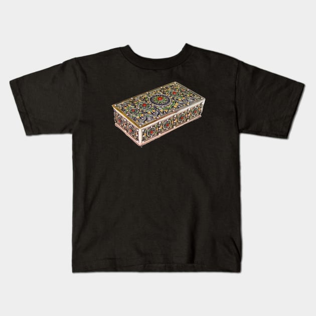 box traditional in shirt teepublic Kids T-Shirt by Arimasstore